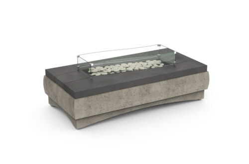AFD 460 River-Firetable-with-Wind-Guard-no-Flame