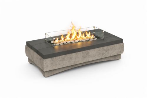 AFD 460 River firetable Windguard withflame-
