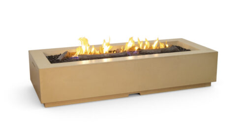 AFD 688-CB-M Louvre-Long-Rectangle-Fire-Pit
