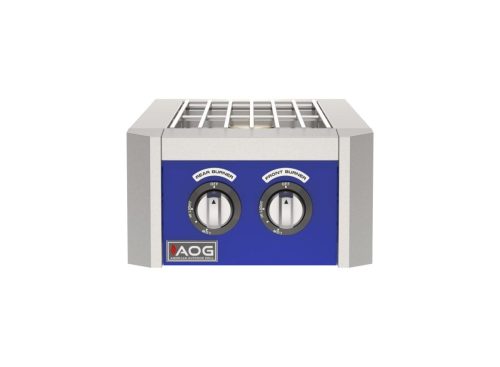 AOG AO-2SB-FBE Dbl-Side-Burner Founders-Blue