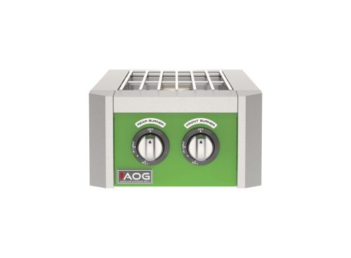 AOG AO-2SB-FGN Dbl-Side-Burner Frontier-Green