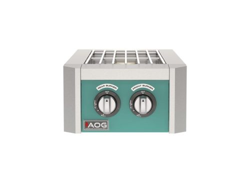 AOG AO-2SB-HTL Dbl-Side-Burner Harbor-Teal