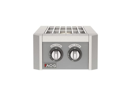 AOG AO-2SB-SGY Dbl-Side-Burner Smokehouse-Gray