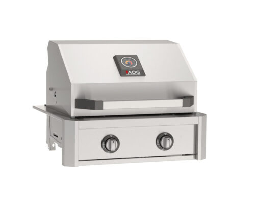 AOG24TN 24in-Built-In-Grill T-Series Angle-Closed
