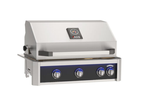 AOG30LN 30in-Built-In-Grill L-Series  Black Accent Colored Panel (30L-BLK)