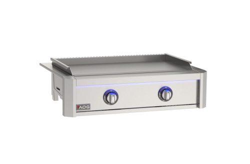 AOG Gourmet-Griddle L-Series Angle-no-Lid
