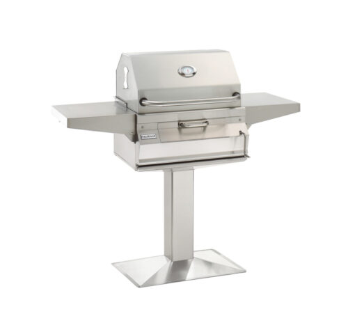 FM 22-SC01C-P6 2422-Charcoal-Patio-Post-Mount-Grill