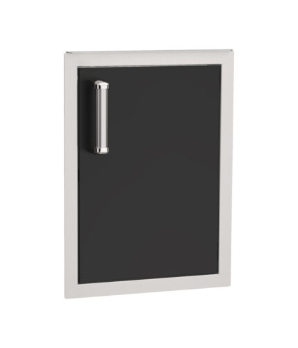 FM 53920BSC-R Black-Vertical-Access-Door Closed Angle