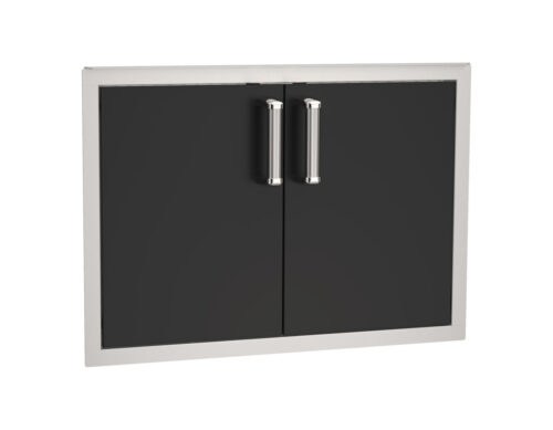 FM 53930BSC Echelon-Black-Double-Doors Angle
