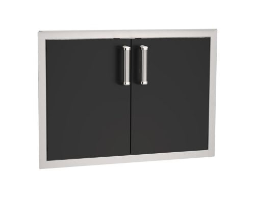 53930BSC Echelon-Black-Double-Doors Angle