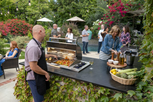 E540d Drop-In-Grill Lifestyle