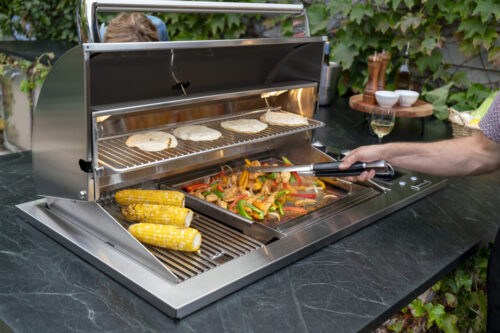 E540d Drop-In-Grill Close Up