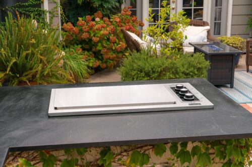 E540d Drop-In-Grill S.S-Cover