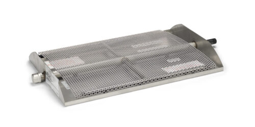 RF G45-2-GL-SS Stainles-Steel-See-Thru-Triple-T-Glass-Burner