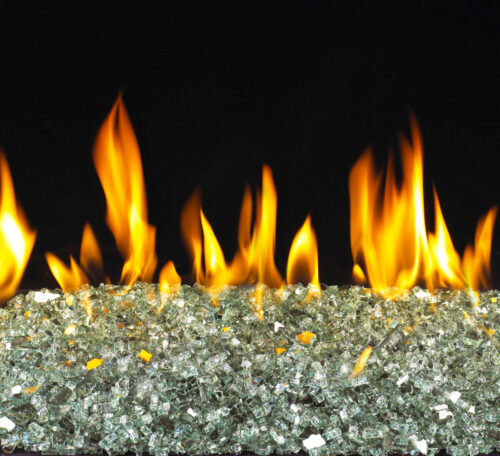 GL-ER Emerald-Reflective-Fyre-Glass