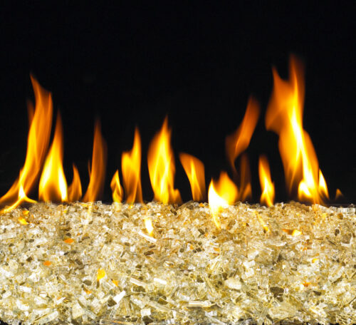 GL-HR Gold-Reflective-Fyre-Glass